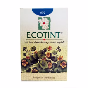 Tinte 6 N Rubio Oscuro 120ml Ecotint