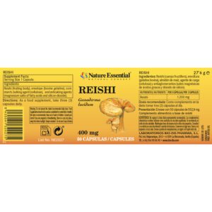 Reishi 400 mg. 50 cápsulas - Imagen 4