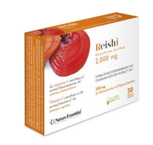 Reishi 2000 mg. (ext. seco) 30 cápsulas vegetales