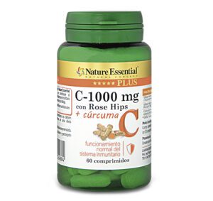 Vitamina C 1000 mg. + cúrcuma 60 comprimidos