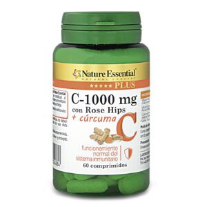 Vitamina C 1000 mg. + cúrcuma 60 comprimidos