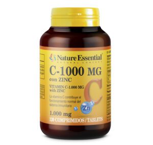Vitamina C 1000 mg + zinc 10 mg. 60 comprimidos