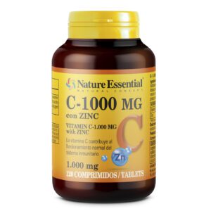 Vitamina C 1000 mg + zinc 10 mg. 60 comprimidos
