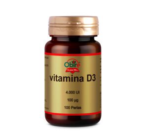 Vitamina D3 100 mcg. (4000 U.I) 50 perlas