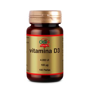 Vitamina D3 100 mcg. (4000 U.I) 50 perlas