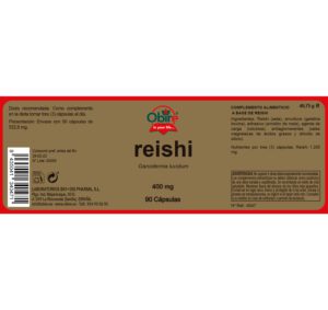 Reishi 400 mg. 90 cápsulas - Imagen 4