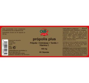Própolis PLUS 400 mg. 90 cápsulas - Imagen 4