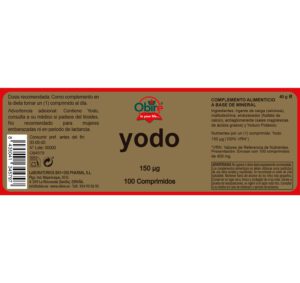 Yodo 150 mcg 100 comprimidos - Imagen 4