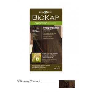 Tinte Delicato Castaño Claro Miel 5.34 140ml Biokap