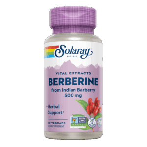 Berberine 500mg - 60 Vegcaps. Apto para veganos. Sin gluten.