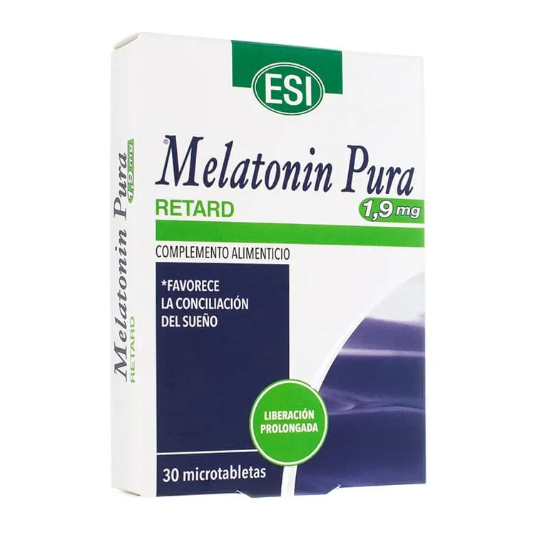 Melatonin pura retard 1,9mg (30 tabletas)