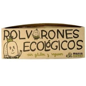 Polvorones ecológicos - receta vegana y sin gluten (210 gr)