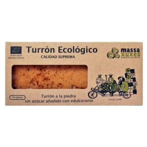 Turrón ecológico a la piedra