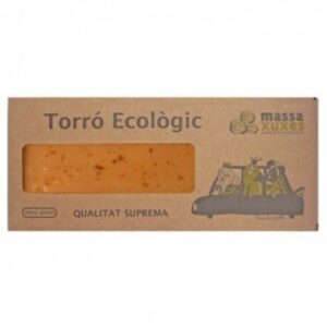 Turrón ecológico de Jijona