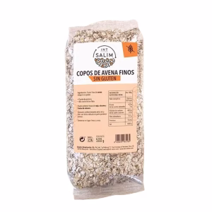Copos de avena finos sin gluten (500 gr)