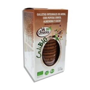 Galleta avena choco almendra celibio marrón (115 gr)