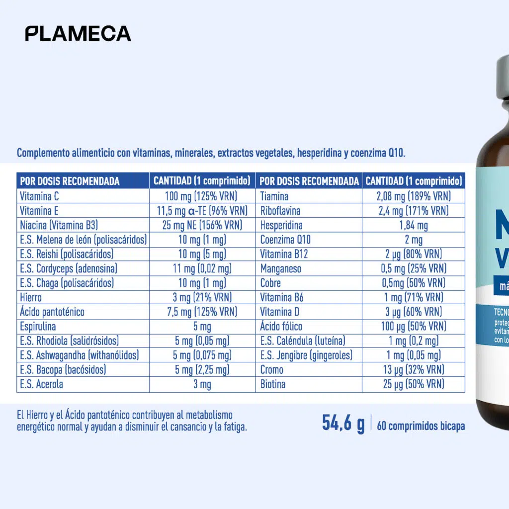 Multivitamínico (60 comprimidos) - Imagen 2