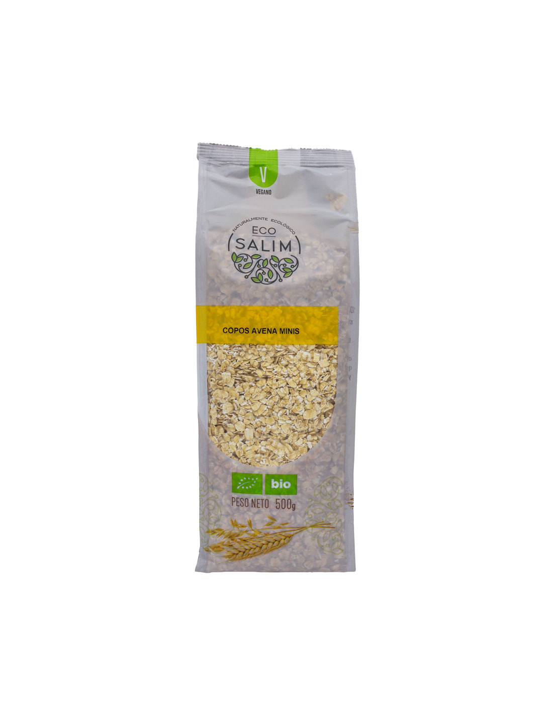 Copos integrales de avena mini (500 gr)