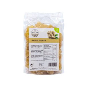 Jengibre en dados (250 g)