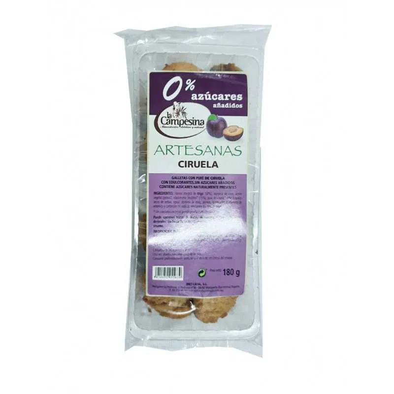 La campesina artesanas ciruela SIN AZUCAR (180 g)