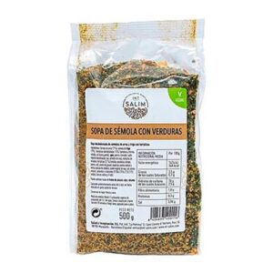 Sopa de sémola con verduras (500 gr)