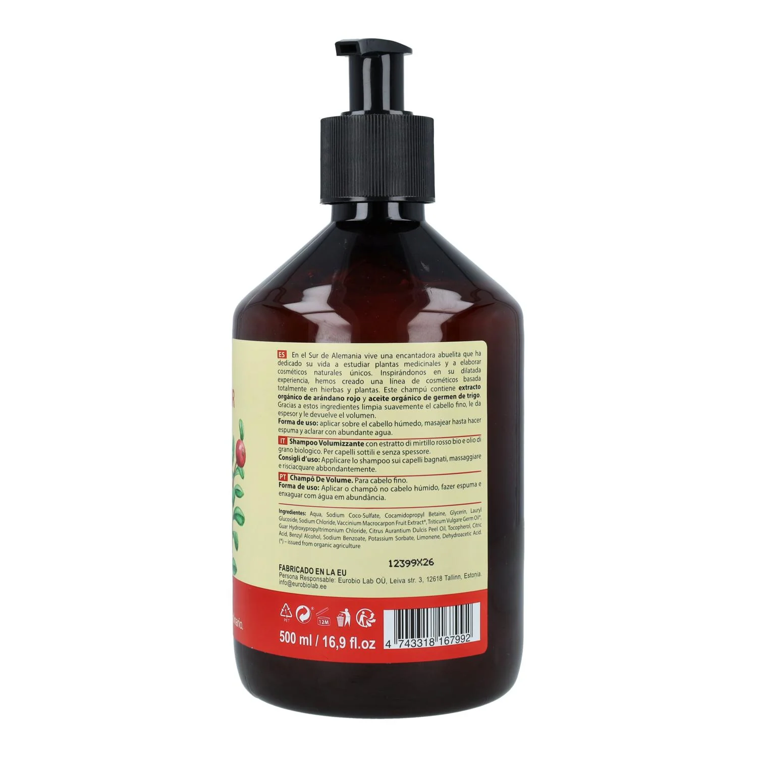 Champú De Volumen, 500 ml - Imagen 2